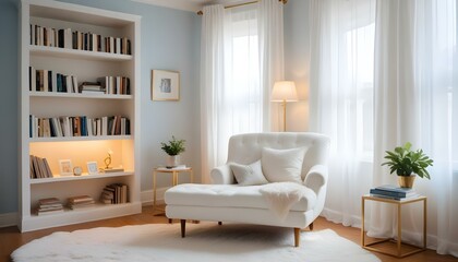 Photo interior modern design room 3d illustration