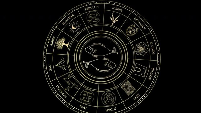 ZEBULUN Tribe of Israel Flag Symbol Banner.