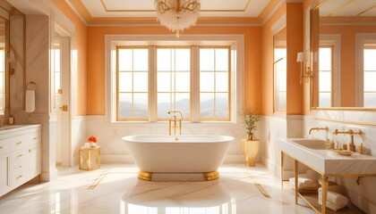 Photo interior modern design room 3d illustration