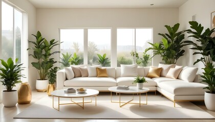 Photo interior modern design room 3d illustration