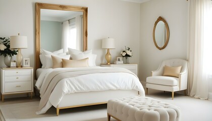 Photo interior modern design room 3d illustration