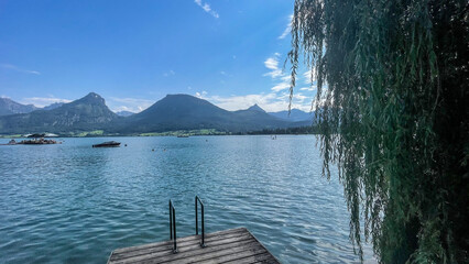 Summerday at Wolfgangsee