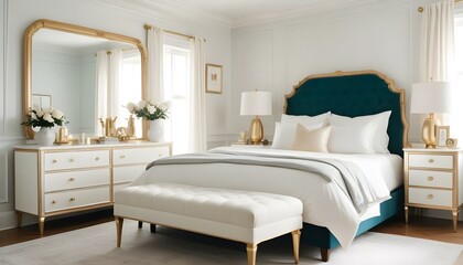 Photo interior modern design room 3d illustration