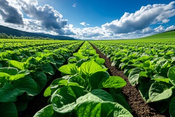 Greenhouse gas reduction, green agriculture, regenerative practices restore ecosystems while producing food