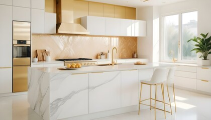 Fototapeta premium Photo interior modern design room 3d illustration