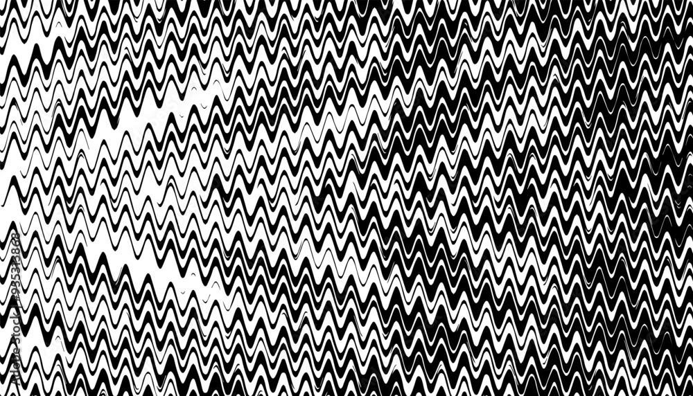 Poster black and white arrows shape pattern background. sharp arrows with abstract pattern effect. vector f