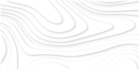 Abstract modern 3d Paper cut white background .white waves background ,paper art style, flyers posters prints .geometric background overlap layer.	