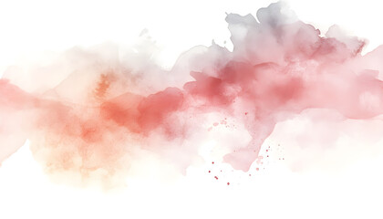 Soft watercolor splashes or strokes in muted tones, offering an artistic yet understated look