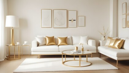 Photo interior modern design room 3d illustration