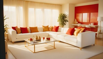 Photo interior modern design room 3d illustration