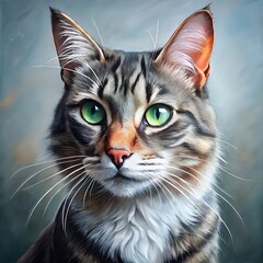 Portrait of a cat