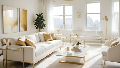 Photo interior modern design room 3d illustration