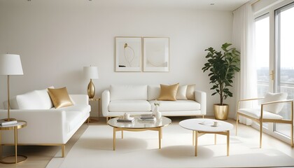 Photo interior modern design room 3d illustration