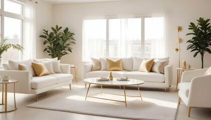 Photo interior modern design room 3d illustration