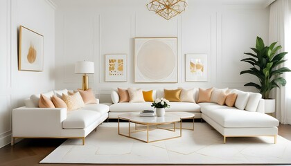 Photo interior modern design room 3d illustration