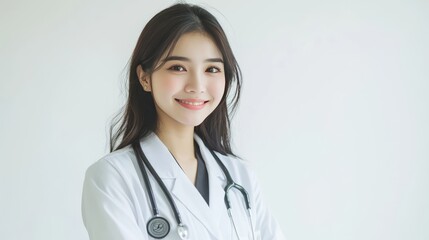 Doctor's smile, finding a doctor is not scary.