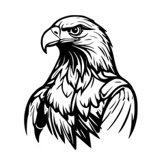 Obraz premium eagle head tattoo