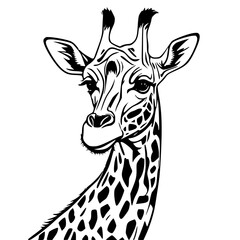 giraffe illustration