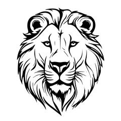Obraz premium lion head mascot