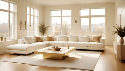 Photo interior modern design room 3d illustration