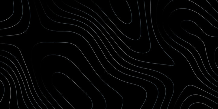 Abstract wave paper curved reliefs background .gradient multicolor wave curve lines banner background design .topographic contours map background .Vector geographic contour map.	