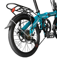 Folding compact bike.