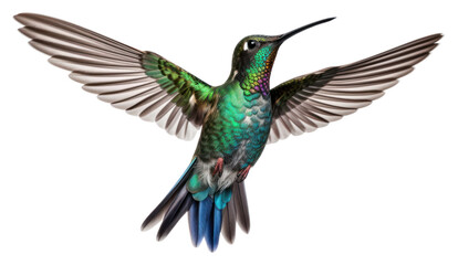 Obraz premium PNG Hummingbird animal white background wildlife.