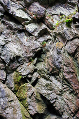 Marble Quarry, Karelia, marble, nature background.