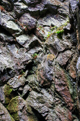 Marble Quarry, Karelia, marble, nature background.