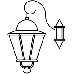 Wall Sconce Art Vector