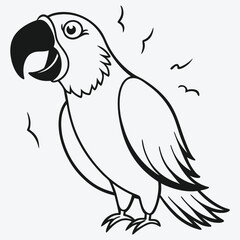 Art & Illustrationblue-macaw-bird Roar.