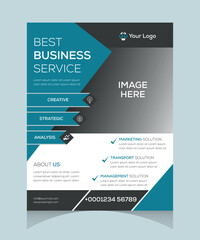 Unique and Corporate Business Flyer Layout