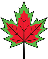 red maple leaf