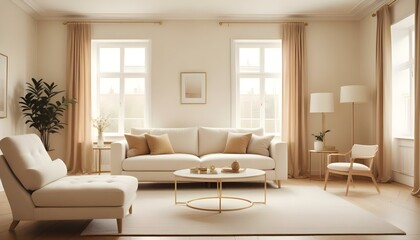 Photo interior modern design room 3d illustration