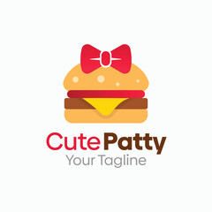 Cute Patty Logo Design Template. Good for Business, Agency, Community and Organization