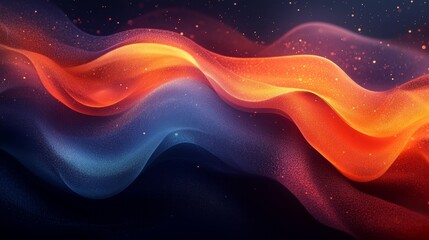 Abstract Flowing Waves of Light Generative AI