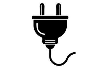 Electric plug icon design