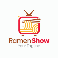 Ramen Show Logo Design Template. Good for Business, Agency, Community and Organization