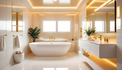 Photo interior modern design room 3d illustration