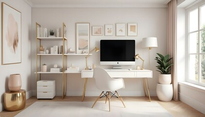 Photo interior modern design room 3d illustration