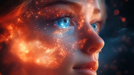 Mind map exploring connection between quantum mechanics and consciousness theories in philosophy and physics