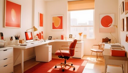 Photo interior modern design room 3d illustration