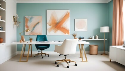 Photo interior modern design room 3d illustration
