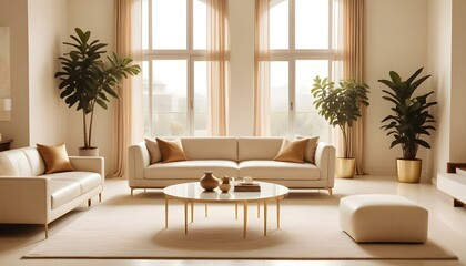 Photo interior modern design room 3d illustration