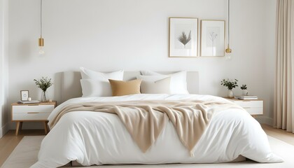 Photo interior modern design room 3d illustration