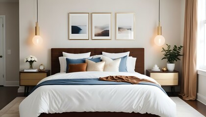 Photo interior modern design room 3d illustration