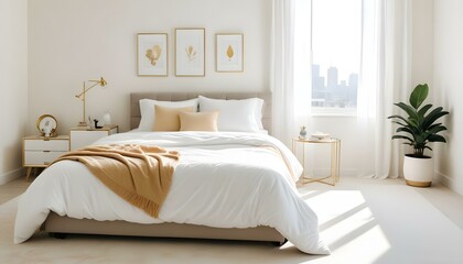 Photo interior modern design room 3d illustration