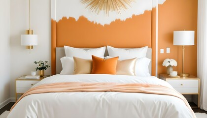 Photo interior modern design room 3d illustration