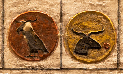 he seventh hour of the Book of Gates in the tomb of Rameses III. Valley of Kings. Luxor. Egypt.