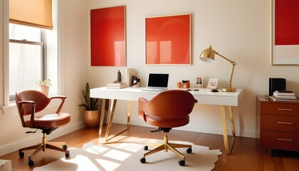 Photo interior modern design room 3d illustration